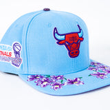 PRO STANDAR Chicago Bulls Blue Floral NBA 6X Finals Champions