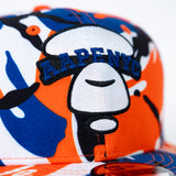 AAPE NYC Camouflage - Blue -Orange -White - Black