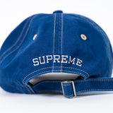 GORRA SUPREME MARINO STITCH LOGO