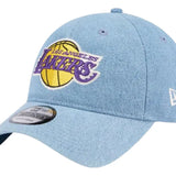 New Era Gorra Adjustable Los Angeles Lakers Washed Denim