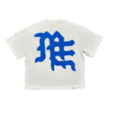 Mixed Emotion Blue End Rhinestone Tee