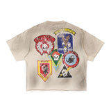 FRD LOGO ALLOVER CROP TEE