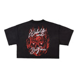 FRD Wake Up And Be Fierce Women’s Crop Tee 2174