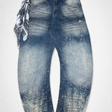 FRD 'Crystal' Wash Barrel Jean