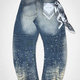 FRD 'Crystal' Wash Barrel Jean