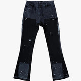 EPTM ‘CAMO POCKET’ Black Flare Pants
