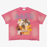 SSBD 'PINK DISTRESSED PLAYA' Tee
