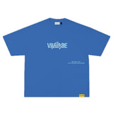 VILLAGE Blue Canva Tee