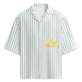 VILLAGE Green Button Up