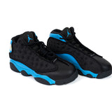 Jordan 13 Retro GS BlackUniversity Blue-White (9041)