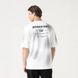 Monastery LOAN T-SHIRT OVERSIZED MEN WHITE