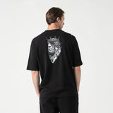 Monastery T-shirt Oversized Hesse Black