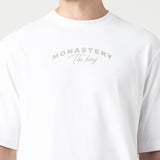 Monastery T-shirt Oversized Hesse White
