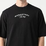 Monastery T-shirt Oversized Hesse Black