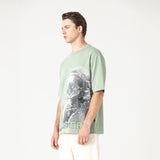 T-shirt Monastery Oversized Venture Iceberg Green