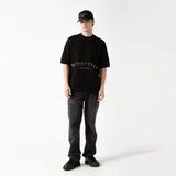 Monastery Horsebeat  Memphis T-Shirt Oversized Negra