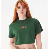 Pure College CROPTOP VERDE