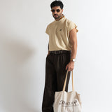 Pure Monclair Sleeveless Cropped Shirt