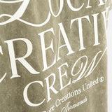 Pure Local Creative Crew  T -shirt Oversized olive 19356