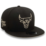 New Era Gorra Chicago Bulls Negra/Crema