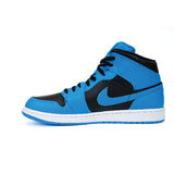 Nike Air Jordan 1 Mid Black University Blue