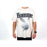 Homme+Femme Twisted Bunny Tee Seashell