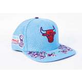 PRO STANDAR Chicago Bulls Blue Floral NBA 6X Finals Champions