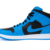 Nike Air Jordan 1 Mid Black University Blue