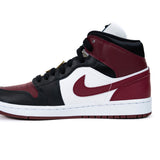 Nike Air Jordan 1 Mid SE Black Dark Beetroot