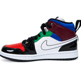 Nike Air Jordan 1 Mid SE Black White Multi-Color (7007)