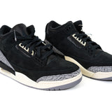 Nike Air Jordan 3 Retro Black Cement Gold