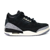 Nike Air Jordan 3 Retro Black Cement Gold