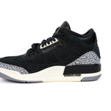 Nike Air Jordan 3 Retro Black Cement Gold