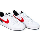 Nike Court Borough Low 2 White University-Red-Black