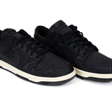 Nike Dunk Low Black Canvas