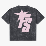 Fantasy Supply 'MONOGRAM TEE' Washed Grey