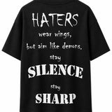 Escobar 'SILENCE DIAMONDS' Black T-Shirt