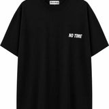 Escobar 'NO TIME FOR NONSENSE' Black/White Tee