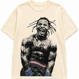 Vintage Demand 'Gervonta Davis' Cream Tee