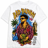 Vintage Demand 'Bad Bunny UVST' White Tee