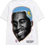 Vintage Demand 'Kanye' White Tee