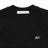 TRUE Cursive Logo T-Shirt - Black