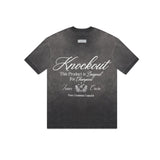 Pure Knockout T -shirt Box Fit Grey 350g