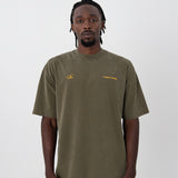 PURE Uncontrolled camisa Olive/Amarillo 17697