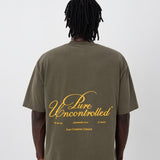 PURE Uncontrolled camisa Olive/Amarillo 17697