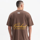 Pure Knockout T -shirt Oversized Brown 19468