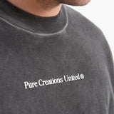 Pure Knockout T -shirt Oversized  Grey 350g 19471