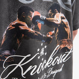 Pure Knockout T -shirt Oversized  Grey 350g 19471