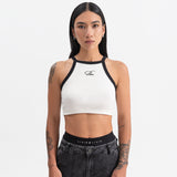 Pure Knockout Crop Top Blanco 19490