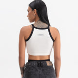 Pure Knockout Crop Top Blanco 19490